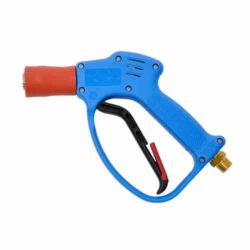 Standard Quick-Connect Steam Gun. Blue with red quick-connect nozzle