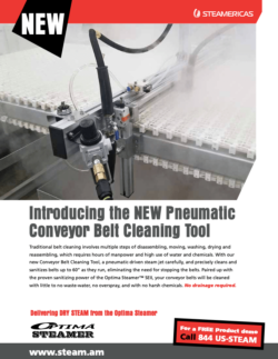 Pneumatic Conveyor Belt Cleaning Tool Brochure