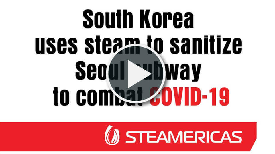 South Korea uses steam to sanitize Seoul subway to combat COVID-19